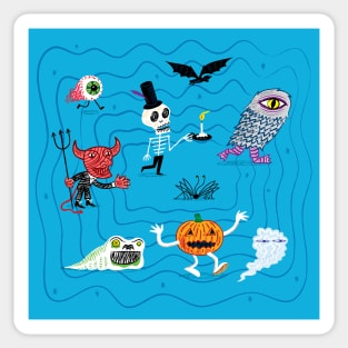 The Halloween Parade Sticker